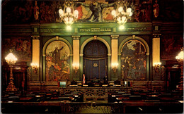 Pennsylvania Harrisburg State Capitol Building Senate Chamber - Harrisburg