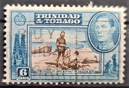 TRINIDAD & TOBAGO 1938/41 - Canceled - Sc# 55 - 6c - Trinidad & Tobago (...-1961)