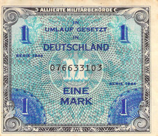 Allierte Militärbehörde 1 Mark Deutschland VF/F (III) - 1/2 Mark