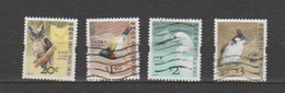 HONG KONG-  Lot Of 4 Used Stamps - "BIRDS". - Andere & Zonder Classificatie