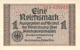 Deutschland 1 Reichsmark, (1939) UNC (I) - Andere & Zonder Classificatie