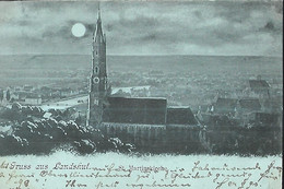 Gruss Aus Landsshut Martinskirche AK 1897 - Wertheim