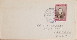 A) 1950, ARGENTINA, FROM SOUTH ORCADE ISLANDS TO LA PLATA, GRAL JOSE DE SAN MARTIN STAMP - Usati