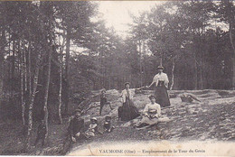 VIL20- VAUMOISE  DANS L'OISE  EMPLACEMENT DE LA TOUR DU GRAIN      CPA CIRCULEE - Vaumoise