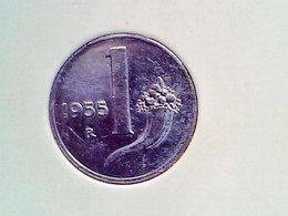 Italiy 1 Lira 1955 KM 91 - 1 Lire