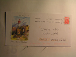 Plougonvelin - Phare St Mathieu - Enveloppe Illustrée - Entier Postal - Timbre " Marianne " - Plougonvelin