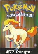 Publicité - Nintendo  Créatures - Pokémon - Ponyta - Publicidad