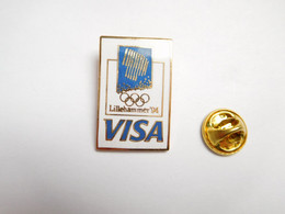 Beau Pin's En EGF , JO , Jeux Olympiques  Lillehammer 94 , Visa - Olympic Games