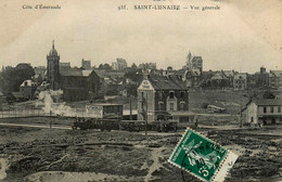 St Lunaire * 1909 * Ligne Chemin De Fer Train Tramway * Vue Générale * Hôtel De La Terrasse * Ile Et Vilaine - Saint-Lunaire