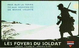 Militaire     Les Foyers Du Soldat /union Franco Americaine - Regiments