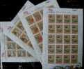 Taiwan 1996 Postal Service Stamps Sheets Computer Mailbox Plane Scales Sailboat Large Dragon Motorbike - Blocchi & Foglietti