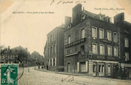 Mayenne * Place Juhel Et Rue Des Buttes * Café De La Justice De Paix BOYER TRIHAN - Mayenne