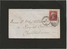 1879 YORK  StG 43 Pl220 - Covers & Documents