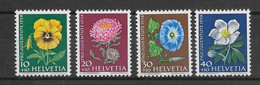 Thème Fleurs - Suisse - Neufs ** Sans Charnière - TB - Sonstige & Ohne Zuordnung