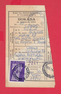 113K163 / Bulgaria 1973 Form ??? - Invitation - Postal Money Order , 1 St. Botevgrad , Sofia - Sofia , Bulgarie - Storia Postale