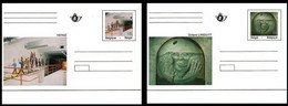 Cartes Illustrées / Geïllustreerde Kaarten 44.1/44.2 (BK44/45) - TINTIN / KUIFJE - NEUF/NIEUW - Philabédés