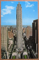 ROCKEFELLER CENTER NEW YORK CITY BUILDING USA UNITED STATES CARD ANSICHTSKARTE CARTOLINA POSTCARD PC STAMP - Orte & Plätze