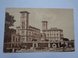 Isle Of Weight. - Osborne House. (23 - 6 - 1920) - Sonstige & Ohne Zuordnung