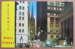 WALL STREET FINANCIAL WORLS CENTER NEW YORK USA UNITED STATES CARD ANSICHTSKARTE CARTOLINA POSTCARD PC STAMP - Albuquerque