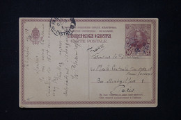 BULGARIE - Entier Postal Illustré En 1912, De Philipofle Pour Paris - L 82614 - Postkaarten