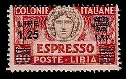 (003) Italie / Italy / Libya  Express Overprint / Surcharge / Eilmarke Aufdruck ** / Mnh  Michel 65 AC - Libyen