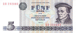 5 Mark Staatsbank Der DDR 1975 UNC (I) - 5 Mark
