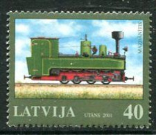 LATVIA 2001 Narrow-guage Railway  MNH / **.  Michel 543 - Lettland