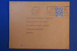 I 12 IRLANDE BELLE LETTRE  1935 POUR VALENCE FRANCE + AFFRANCHISSEMENT PLAISANT - Briefe U. Dokumente