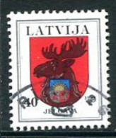 LATVIA 1999 Arms Definitive 40 S. Used.  Michel 498 A I - Letonia