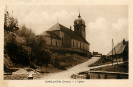 Sombacour * Un Coin Du Village Et L'église - Otros & Sin Clasificación