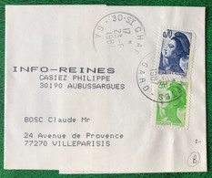 France N°2188 Et 2240 Sur Bande Journal 23.6.1987 - (B386) - 1961-....