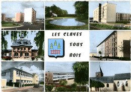 78-Yvelines. Les Clayes-sous-Bois. CPSM Vues Multiples , A Circulé En 1965 - Les Clayes Sous Bois