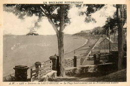 St Laurent Plérin * La Plage Vue Du Préventorium Scolaire * Rosaires * Environs De St Brieuc - Plérin / Saint-Laurent-de-la-Mer