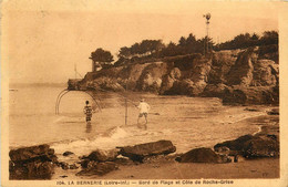 La Bernerie * Bords De Plage Et Côte De Roche Grise * Pêcherie Carrelet - La Bernerie-en-Retz