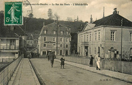 L'isle Sur Le Doubs * La Rue Des Ponts Et L'hôtel De Ville - Isle Sur Le Doubs