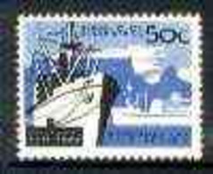 South Africa 1963 Cape Town Harbour 50c (wmk RSA) U/M, SG 235 - Ungebraucht