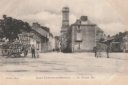 SAINT-ETIENNE-DE-MONTLUC. - La Grande Rue - Saint Etienne De Montluc