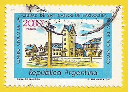 Argentina. 1980. Scott # 1178. San Carlos De Bariloche. Centro Civico - Usati