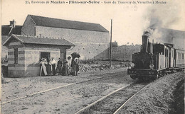 Flins Sur Seine        78         Gare Des Tramways De Versailles à Meulan                   (voir Scan) - Flins Sur Seine