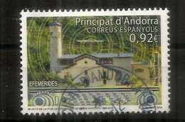 ANDORRA 2014. Radio Andorra, 30 Ième Anniversaire De La Fermeture De La Station Andorrane, Oblitéré 1 ère Qualité - Used Stamps