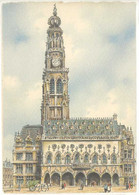 Cpsm Signée Barday - Arras - L'Hôtel De Ville - Barre Dayez 22097 D   ( S. 4589 ) - Andere Illustrators