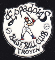 69018- Pin's.club De Baseball Et De Softball Des Espadons De Troyes Saint-Julien Dans L'Aube. - Baseball