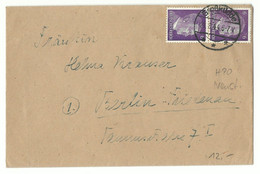 DR Stegstempel GROßKÜDDE Auf Brief 1944 Nach Berlin R! - Lettres & Documents