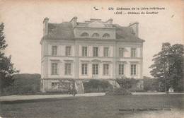 Legé ,  Château Du Gouffier ,  Châteaux De La Loire Inférieure - Legé