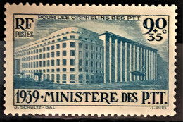 FRANCE 1939 - MNH - YT 424 - Ministère Des PTT - Ungebraucht