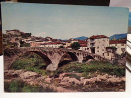 Cartolina Pontremoli Prov Massa Carrara Ponte Della Cresa E Scorcio Panoramico 1971 - Massa