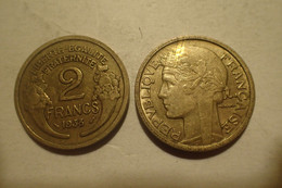 2 Francs Type Morlon Bronze-Aluminium 1938 - 2 Francs