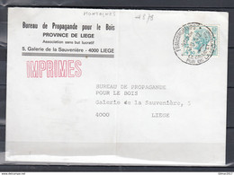 Brief Van Francorchamps Le Calme Et L'Air Pur De La Montagne Naar Liege - 1970-1980 Elström