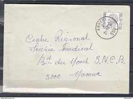 Brief Van Anhee Naar Namur - 1970-1980 Elström