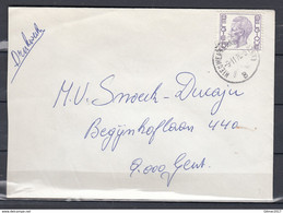 Brief Van Nieuwerkerke (Aalst) Naar Gent - 1970-1980 Elström